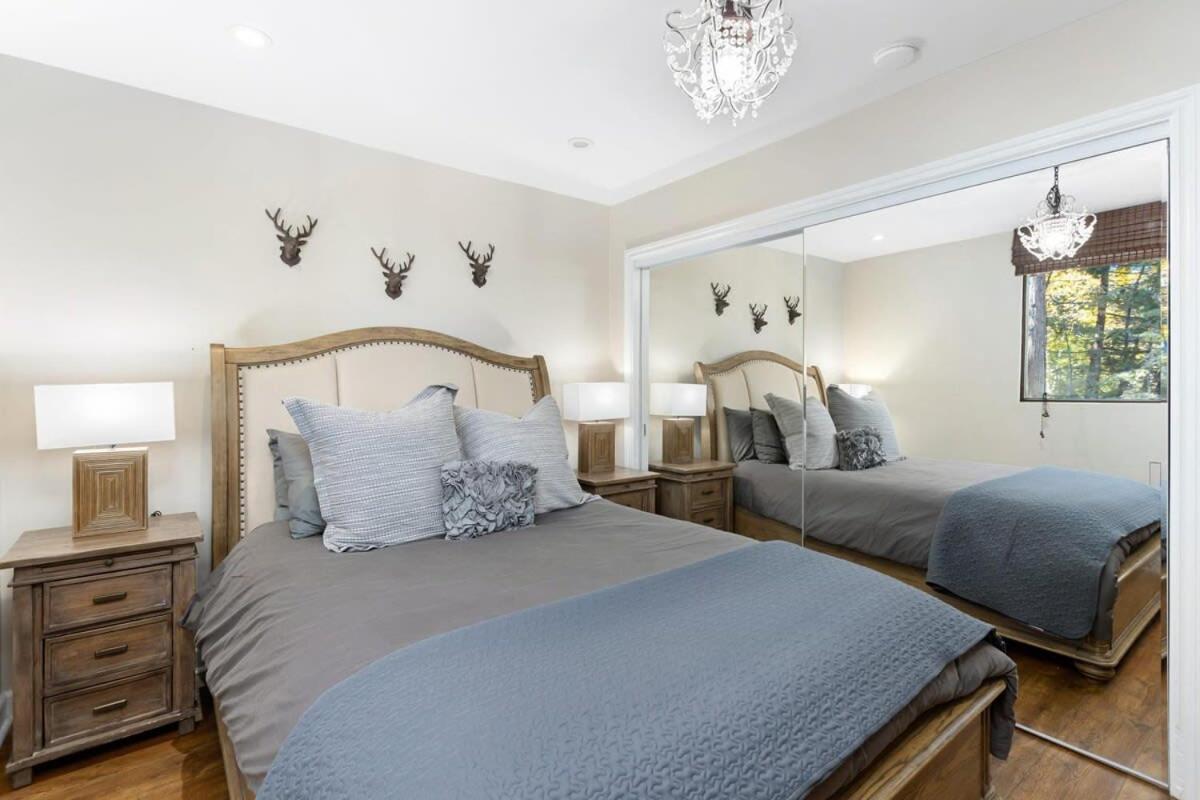 Snowflower Cabin Modern Luxe, 2 Level, 1500 Sqft, Ac, View, Dogs, Walk To Village Lake Arrowhead Exteriér fotografie